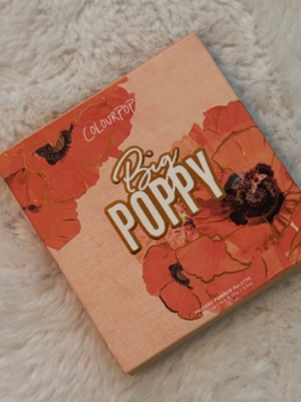 ColourPop Peach Poppy Floral Eyeshadow Compact